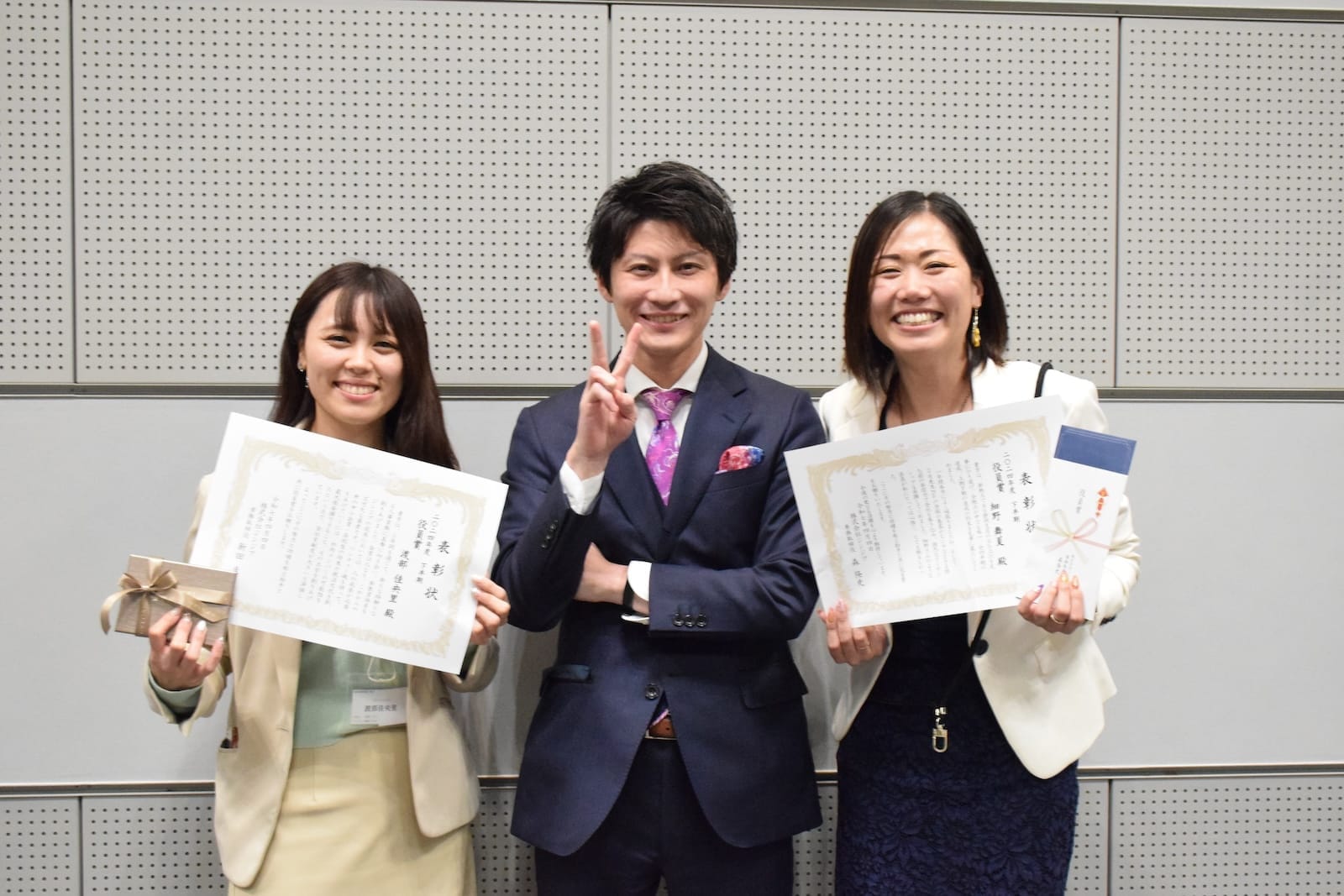 笑顔の裏には努力があり、それを応援してくれる人がいます