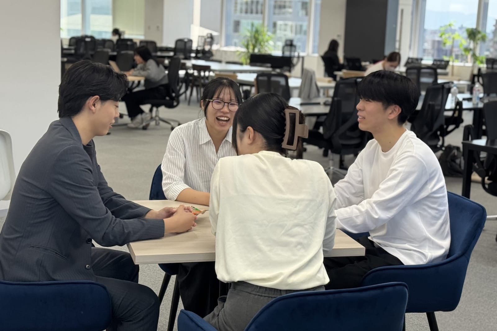 年齢関係なく話せる環境