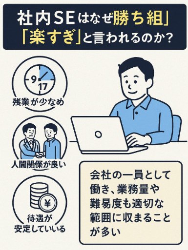 社内SEはなぜ勝ち組なのか？
