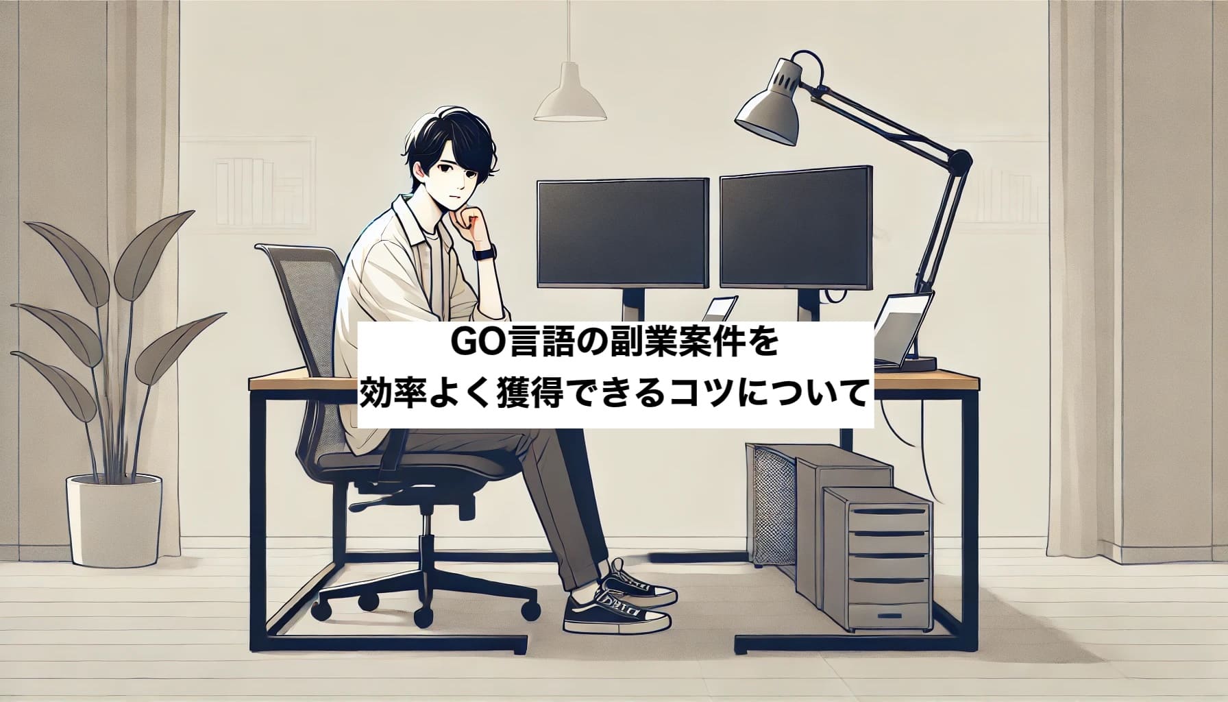 Goの副業案件を効率よく獲得する方法についてまとめました