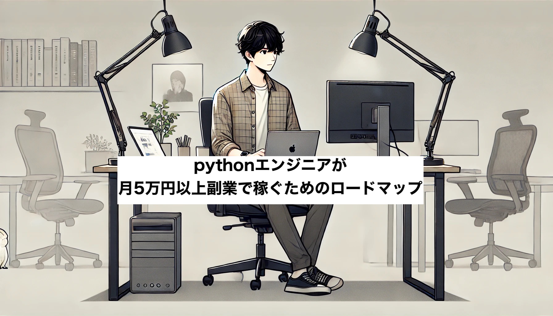 エンジニアがPython副業で月5万円以上稼げるようになるためのロードマップ