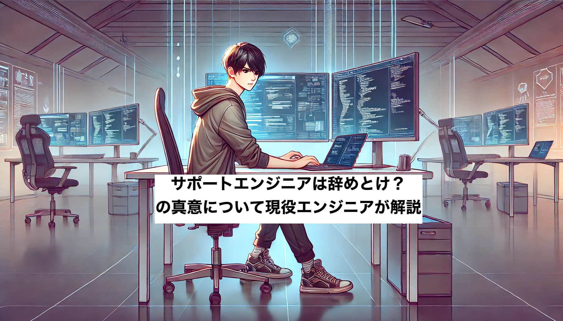 サポートエンジニアは辞めとけ？そう言われる理由や真実を現役エンジニアが解説します