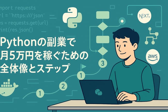 Pythonの副業で稼ぐためのステップ