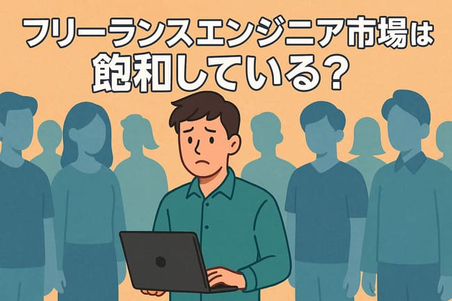 フリーランスエンジニア市場は飽和しているかどうか