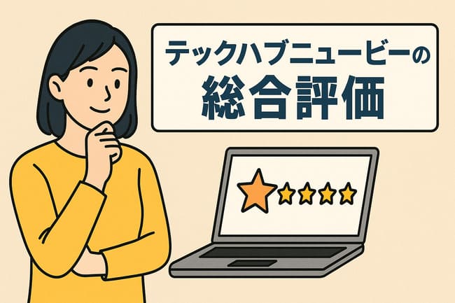 テックハブニュービーの総合評価