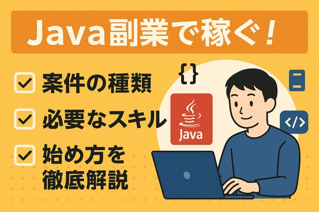 Javaの副業って本当に稼げるの？リアルな収入の相場や案件の種類を解説