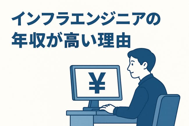 インフラエンジニアの年収が高い理由