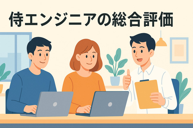 侍エンジニアの総合評価