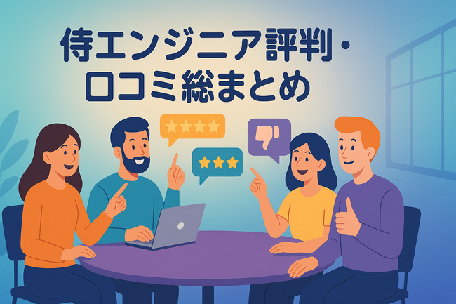 侍エンジニアの評判口コミ