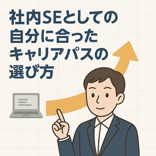 社内SEとしての自分に合ったキャリアパスの選び方