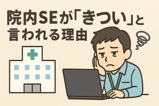 院内SEがきついと言われる理由